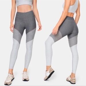 Outdoor Voices Grey Color Block Springs 7/8 Leggings - Size Small